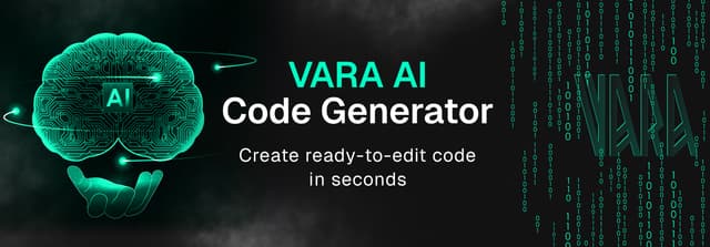Build Smarter, Learn Faster: Introducing Vara’s AI Code Generator