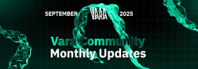 Vara Monthly Recap | September 2025