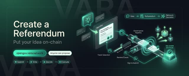 How to Create a Referendum on Vara