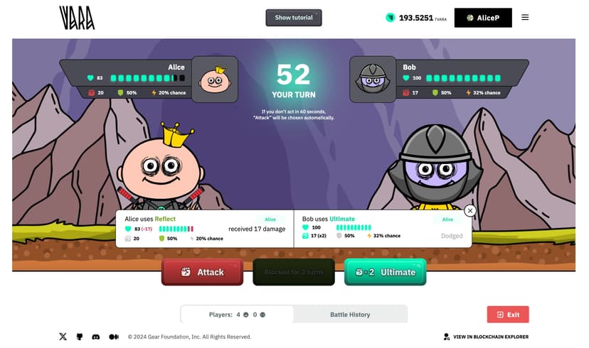 Web3 Warriors Battle